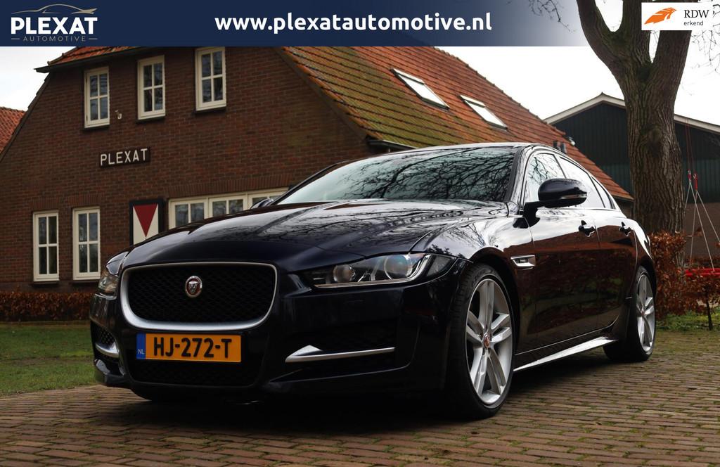 Jaguar XE 2.0 Portfolio Aut.| R-Sport | Panorama | Stoelverw, Achterwielaandrijving, 4 cilinders, Blauw, XE