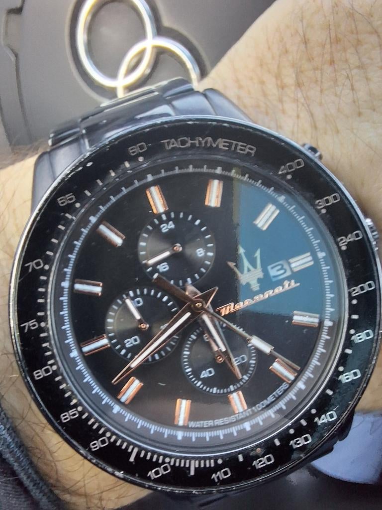 Maseratti watch, Sieraden, Tassen en Uiterlijk, Horloges | Heren, Ophalen of Verzenden, Overige merken