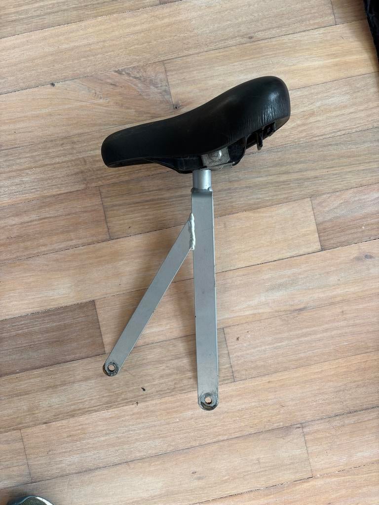 Zitje voor op Workcycles fiets, Ophalen, Gebruikt, Zadel