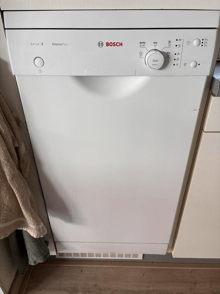 Bosch Silence Plus Serie 2 kleine vaatwasser 44x83cm, Witgoed en Apparatuur, Vaatwasmachines, Gebruikt, Inbouw, 85 tot 90 cm, Minder dan 45 cm
