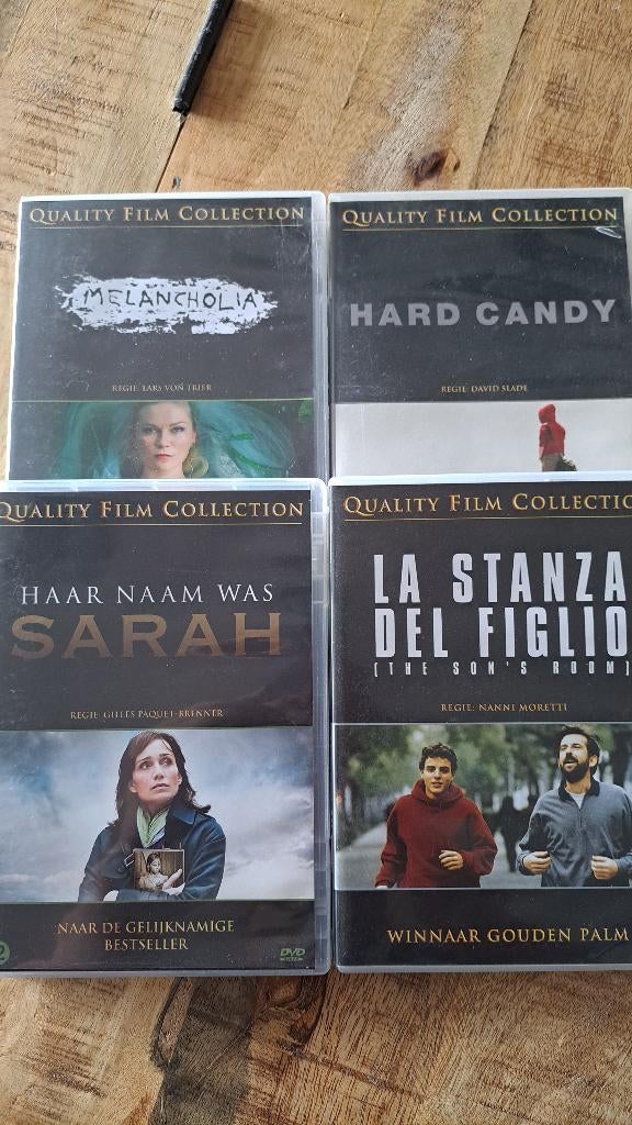 4 Quality Film dvd's - Bundelprijs - Vol. 12, Vanaf 12 jaar, Ophalen of Verzenden, Zo goed als nieuw, Overige gebieden