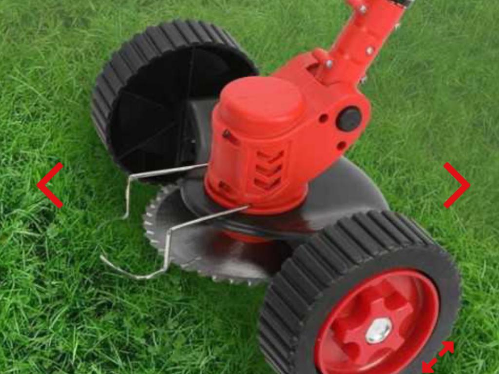 24 v grastrimmer met 2 accu,s zaag en messen wielen, Tuin en Terras, Grastrimmers, Ophalen of Verzenden, Nieuw, 10 tot 30 cm, Accu