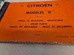 1970 1971 dik Citroën DS boek technische informatie onderdel, Ophalen of Verzenden