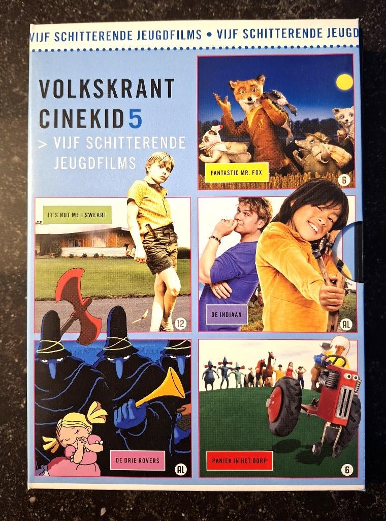 Volkskrant Cinekid dvd box, Cd's en Dvd's, Alle leeftijden, Boxset, Ophalen of Verzenden, Zo goed als nieuw