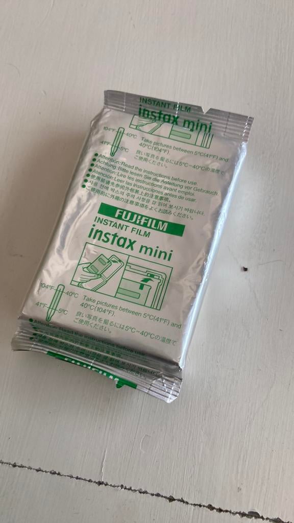 Fuiji intax mini pakje, Ophalen of Verzenden, Nieuw, Polaroid, Fuji