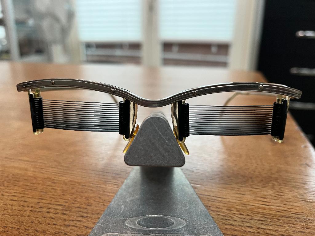 Lamellen bril, Zonnebril 1950 / Vintage - Retro, Overige merken, Gebruikt, Zonnebril, Overige kleuren