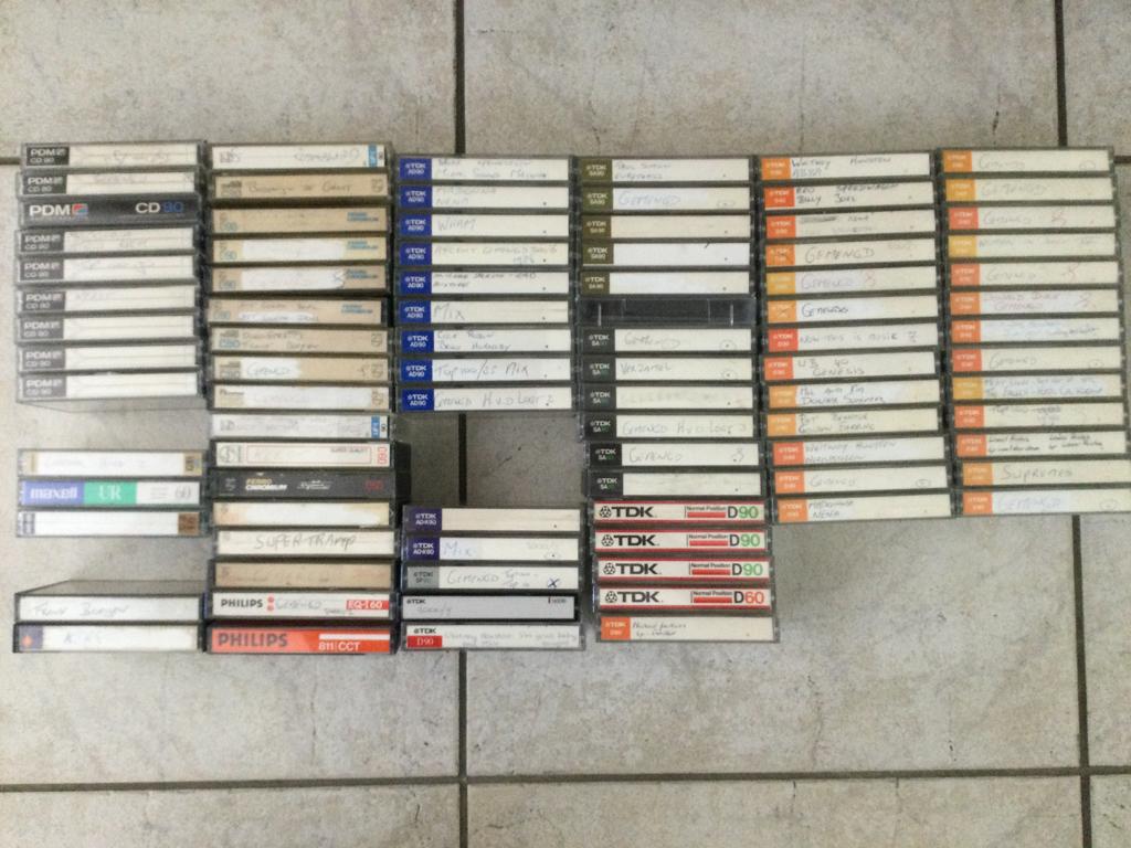 Cassettebandjes, Cd's en Dvd's, Cassettebandjes, Ophalen, Gebruikt, Overige genres, 26 bandjes of meer