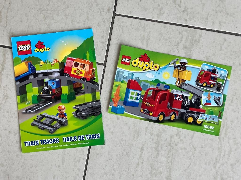 Duplo instructies set nummer 10592, Gebruikt, Overige thema's, Overige typen, Ophalen of Verzenden