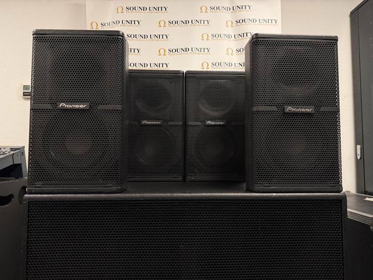 Pioneer Professional XY/SERIES XY-81, Audio, Tv en Foto, Luidsprekers, Zo goed als nieuw, Front, Rear of Stereo speakers, 120 watt of meer