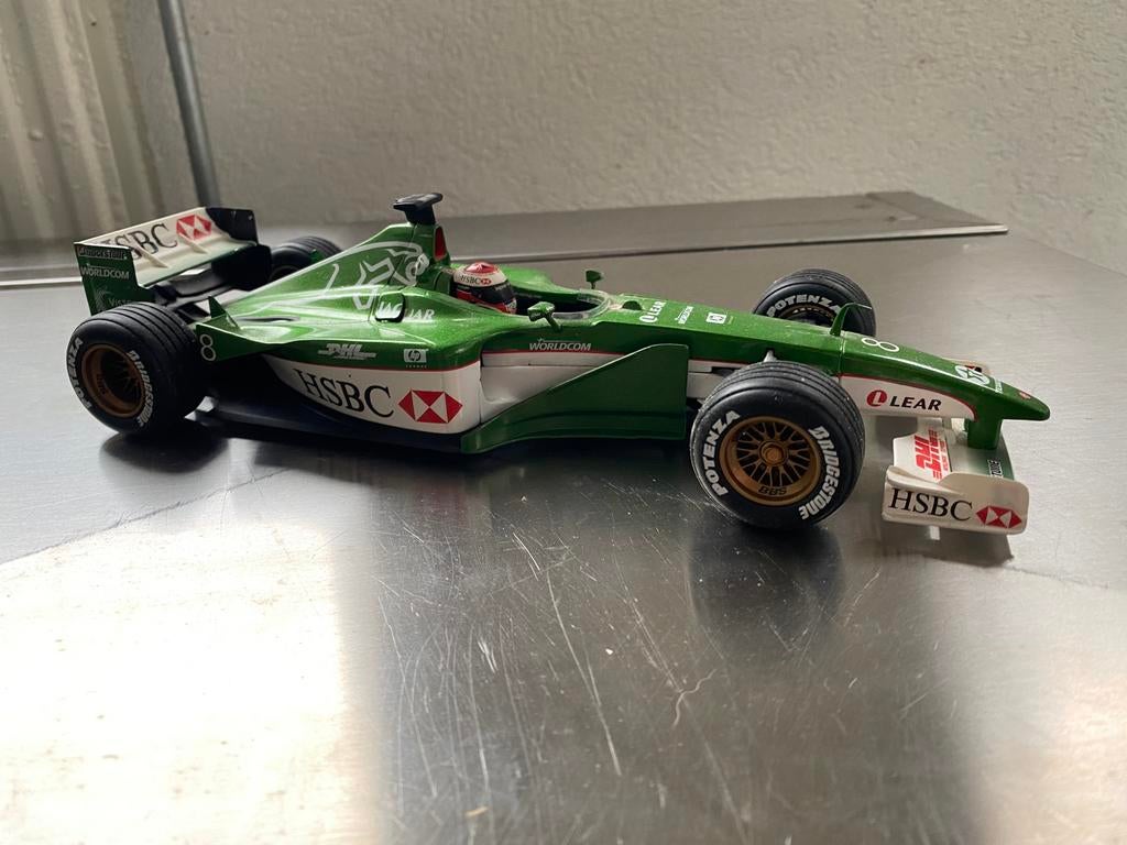 Formule 1 jaguar R3, Ophalen of Verzenden, Zo goed als nieuw