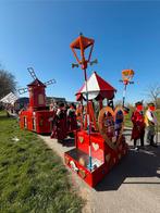Carnavalswagen voor loopgroep Moulin Rouge, Ophalen, Carnaval