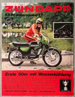 Advertentie Zündapp KS50 watercooled TT, Verzenden, Zo goed als nieuw, Motoren