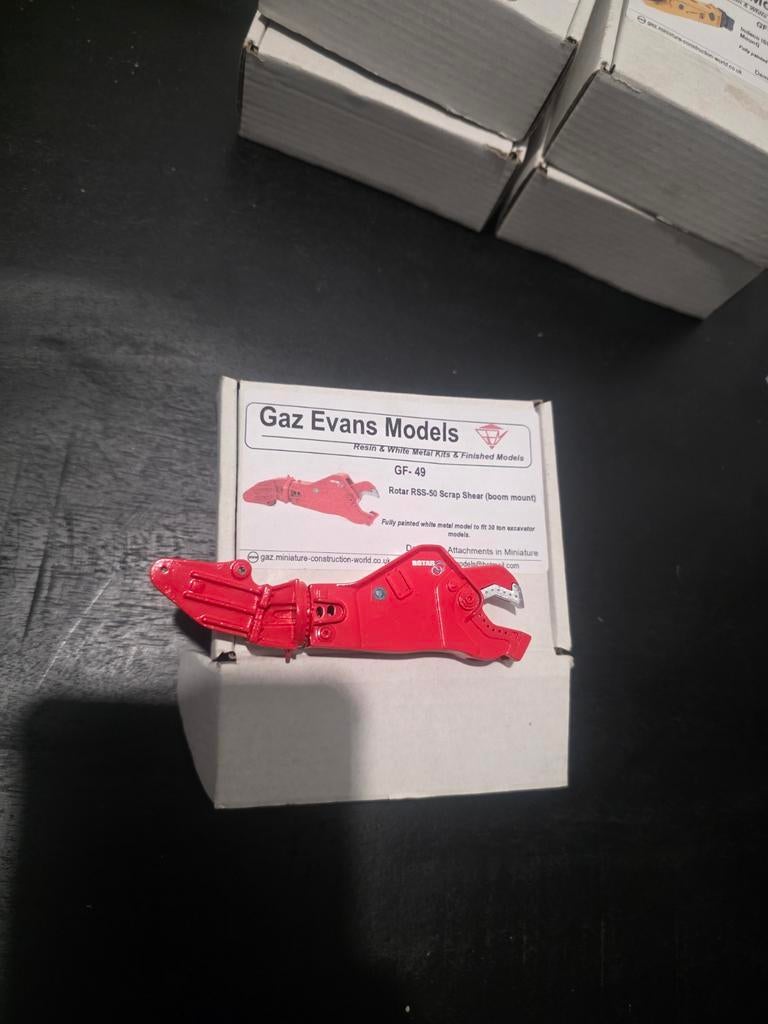 Gaz Evans Models Rotar RS5-50 Schrootschaar (boom mount), Ophalen of Verzenden, Nieuw, Groter dan 1:32, Overige merken