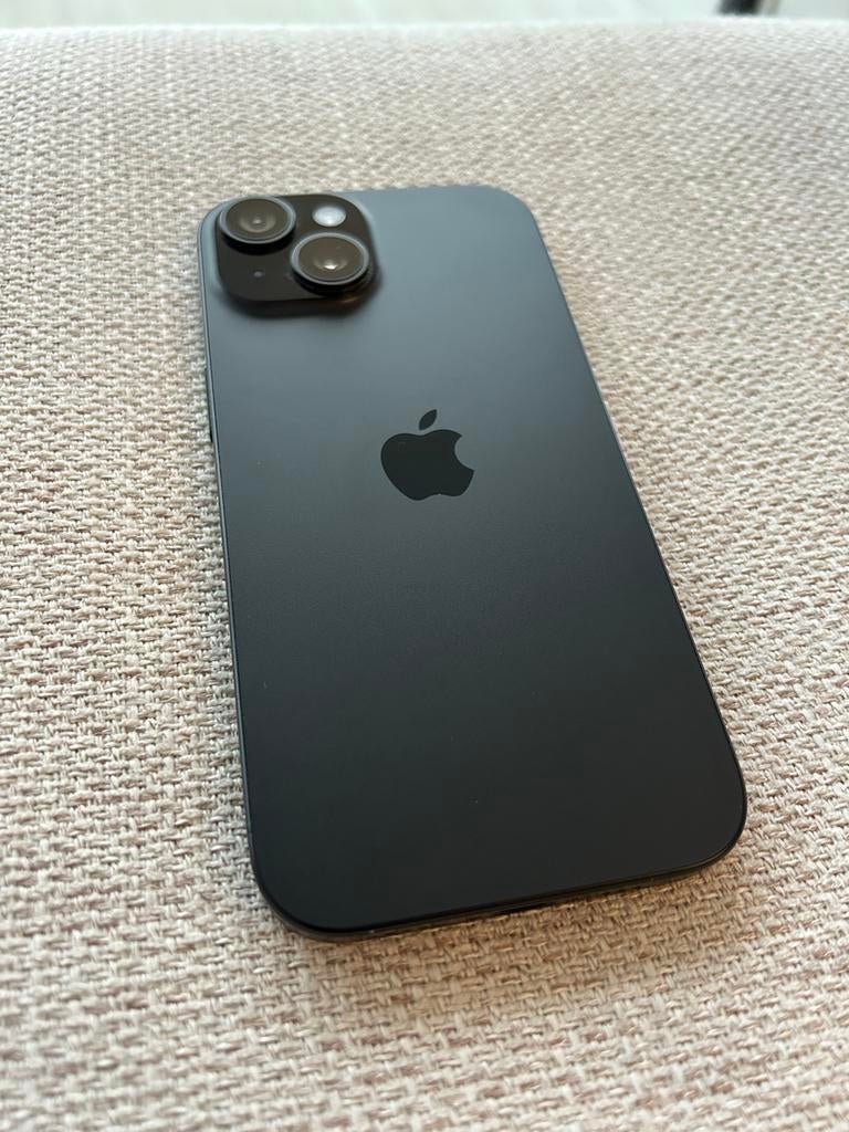 iPhone 15, Telecommunicatie, Mobiele telefoons | Apple iPhone, Zo goed als nieuw, 128 GB, Zonder abonnement, Zonder simlock, iPhone 15