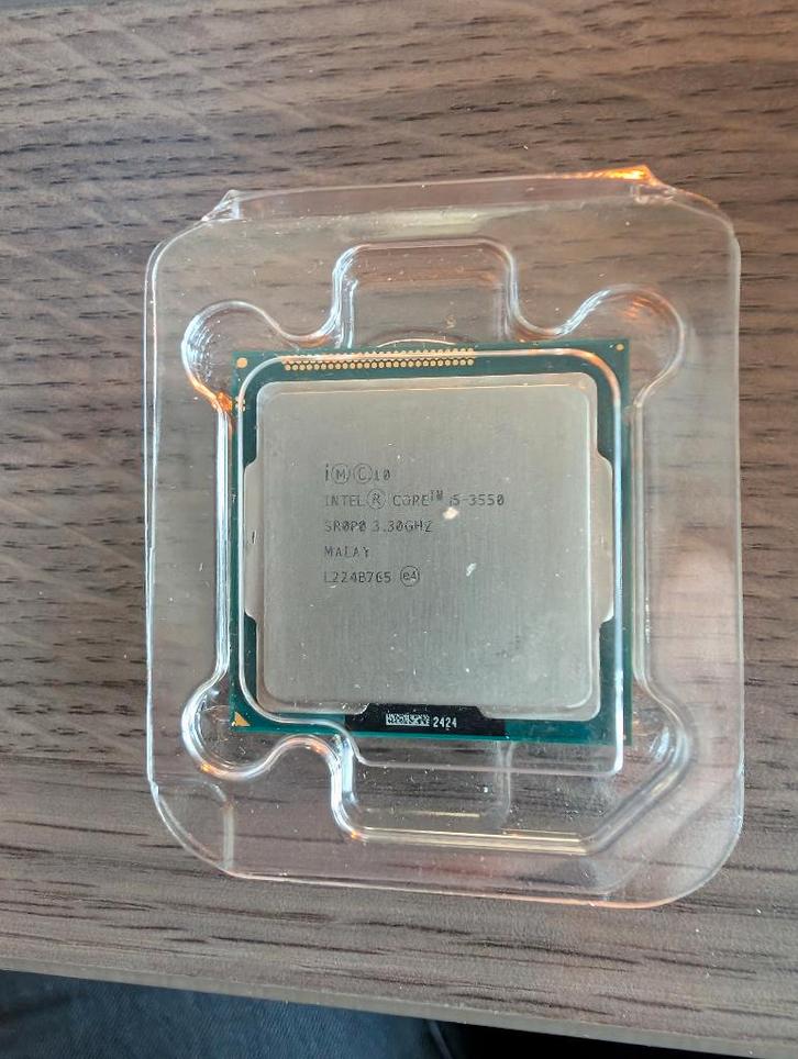 Te koop CPU Intel i5-3550, Computers en Software, Processors, Gebruikt, 4-core, 3 tot 4 Ghz, Ophalen of Verzenden