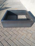 Cortenstalen bloembak of plantenbak mtr*1mtr*30cm, Ophalen, 100 cm of meer, Vierkant, Nieuw