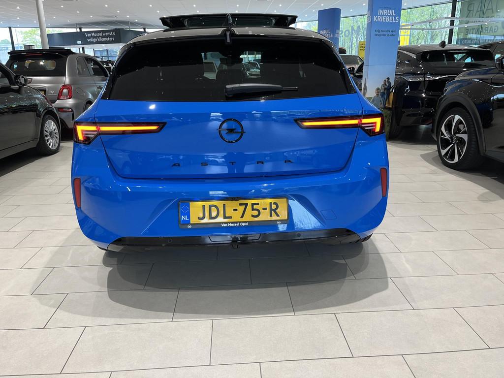 Opel Astra 1.2 GS Line | DEMO | PANO | Head-up display | Alc, Auto's, Opel, 12 maanden, 1199 cc, Blauw, Alcantara
