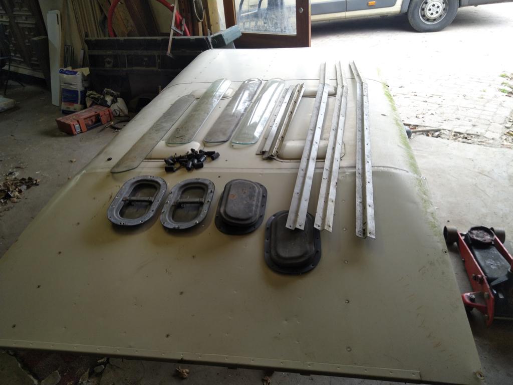 Land Rover series 109 Tropendak, Ophalen, Voor, Bumper, Gebruikt