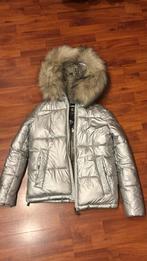 Warme Navahoo winterjas met bontkraag - Zo goed als nieuw, Verzenden, Zo goed als nieuw, Maat 34 (XS) of kleiner, Grijs