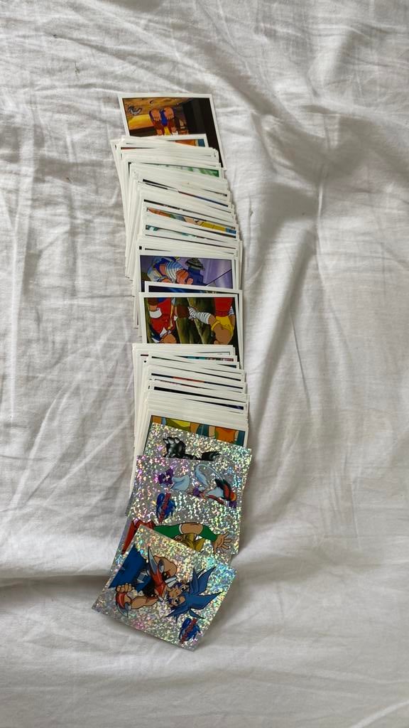 125 x panini beyblade stickers goede staat, Ophalen of Verzenden, Zo goed als nieuw, Meerdere stickers