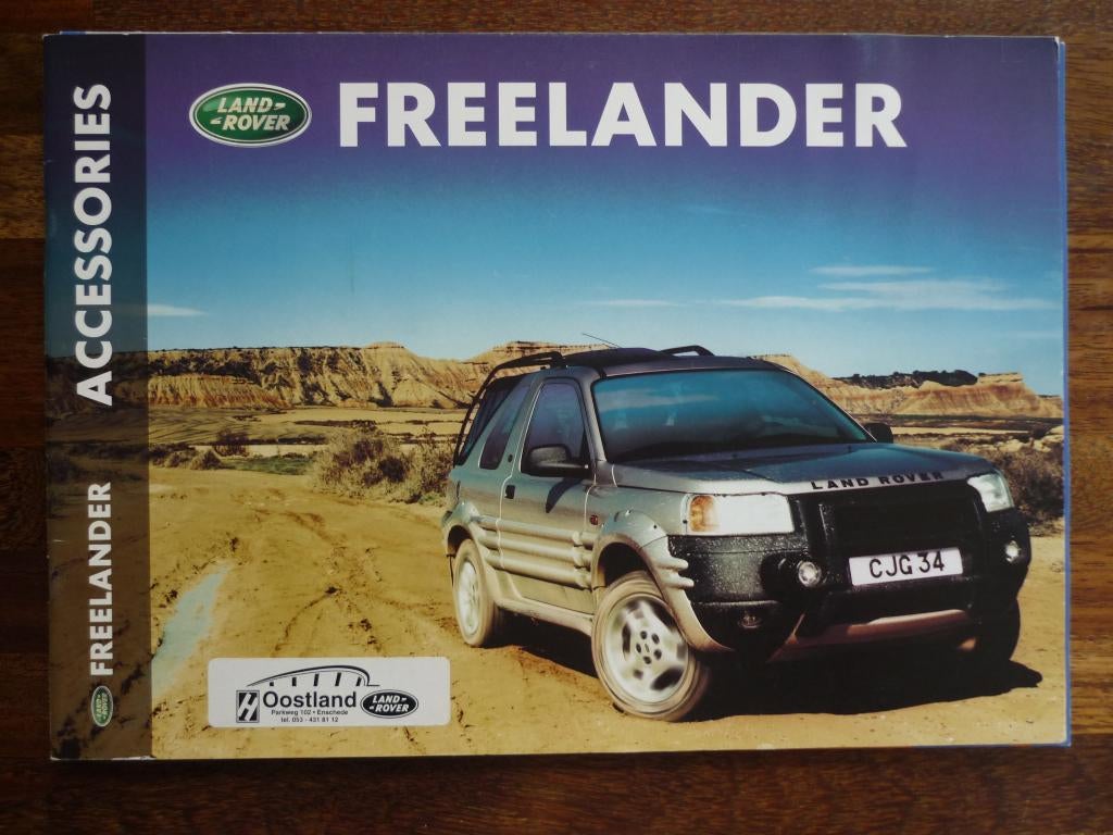 Land Rover Freelander accessoires (1999, Engels), Ophalen of Verzenden, Nieuw, Overige merken