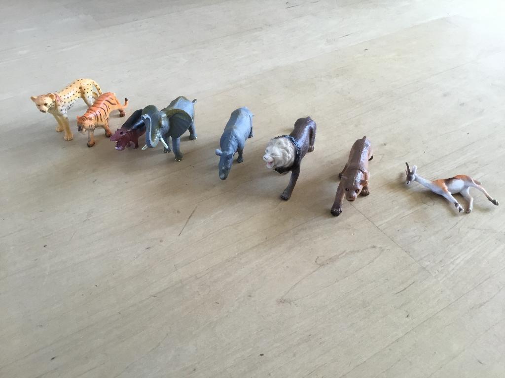 Speelgoed dieren, Verzamelen, Ophalen, Gebruikt