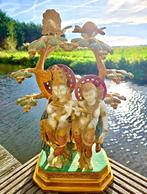 RADHA KRISHNA BEELD BRONS 40 CM (10 KG)!, Ophalen of Verzenden, Nieuw, Beeld(je), Hindoeïsme