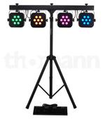 2 sets Stairville Led Par met statieven, Ophalen, Audio