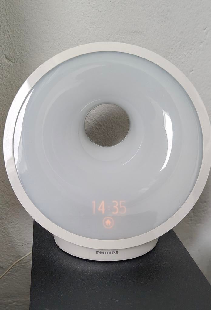 Philips Wake-up Light HF3654/01 - Lichtwekker, Witgoed en Apparatuur, Wekkers, Ophalen of Verzenden, Zo goed als nieuw, Digitaal