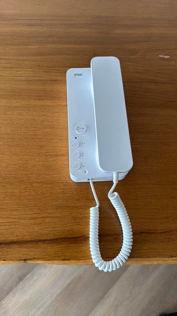 Urmet intercom telefoon, Ophalen, Terugspreekfunctie, Zo goed als nieuw