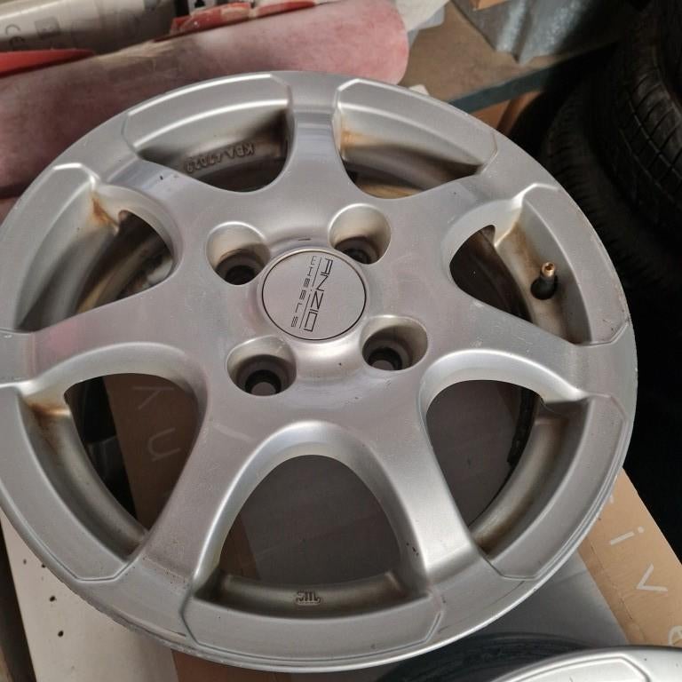 14-inch Anzio lichtmetalen Velgen o.a. Ford Fiesta / Mazda 2, Auto-onderdelen, Ophalen, 14 inch, Overige, Gebruikt