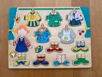 Houten puzzel aankleedpop, Gebruikt, 10 tot 50 stukjes, Ophalen of Verzenden, Van hout