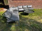 Antraciet grijs Loungeset metalen frame 6 persoons tuinset, Ophalen, Zo goed als nieuw