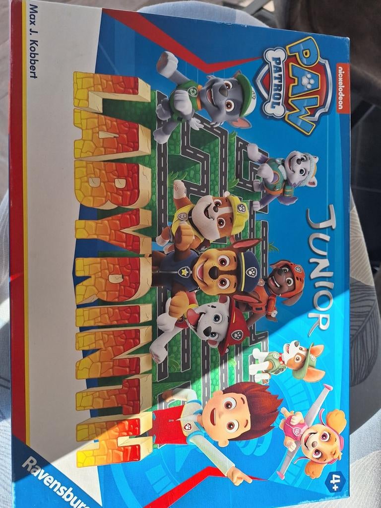 Paw patrol labyrinth spel, Ophalen