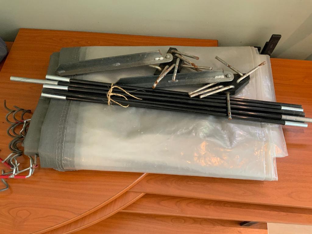 Losse items voor SunnyTent (Mt M; tentdoek/stok/ankers/etc.), Ophalen of Verzenden, Gebruikt, Overige typen