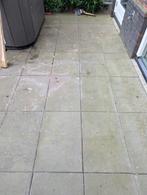 Gratis 70 betontegels 60x40 16,8m2, Ophalen, Gebruikt, 10 m² of meer, Beton