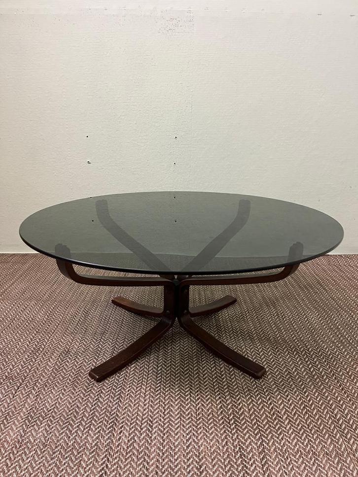 Design Salontafel van Vatne Mobler - 1970, Huis en Inrichting, Tafels | Salontafels, Gebruikt, Minder dan 50 cm, 50 tot 100 cm
