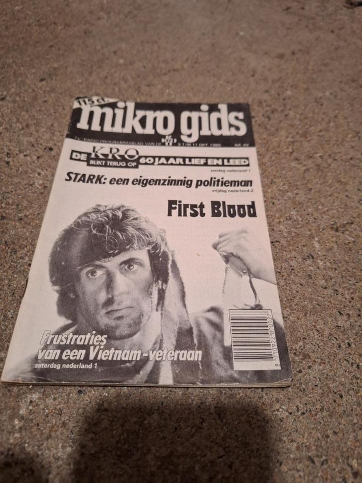 10 stuks Mikro Gids Stallone Muppets Bette Davis Willem Duys, Verzamelen, Tijdschriften, Kranten en Knipsels, Tijdschrift, Nederland