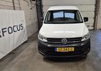 Volkswagen Caddy 2.0 TDI L2H1 BMT Maxi Highline Navi NAP Cru, Auto's, Bestelauto's, Stof, Gebruikt, Volkswagen, Wit