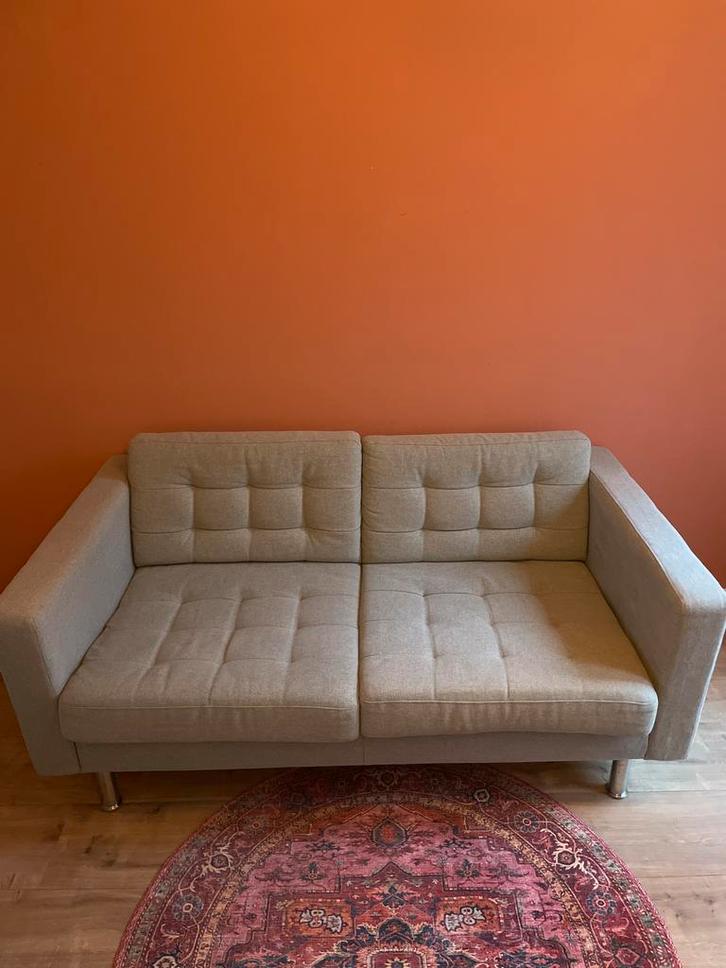 Ikea Landskrona 2-zitsbank, Huis en Inrichting, Banken | Bankstellen, Gebruikt, Rechte bank, Tweepersoons, 150 tot 200 cm, 75 tot 100 cm