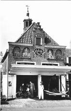 Edam, Kaaswaag, man, fiets, kaasberrie, toren, windwijzer, Verzenden, 1960 tot 1980, Ongelopen, Noord-Holland