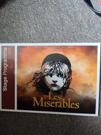 Souvenier brochure van de musical les Miserables, Ophalen of Verzenden, Zo goed als nieuw, Boek, Tijdschrift of Artikel