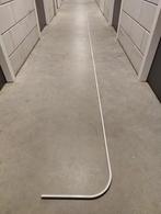Caro luxe gordijnrails - recht stuk en rail met bocht, Ophalen, Minder dan 50 cm, 200 cm of meer, Wit