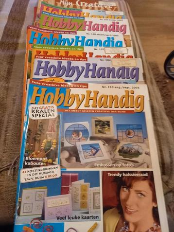 Hobby en handwerk bladen..KreaPlus en Hobby handig beschikbaar voor biedingen