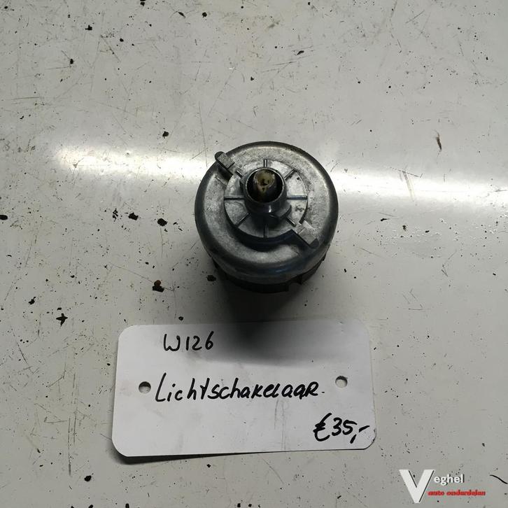 Mercedes W126   Lichtschakelaar  000 545 6004, Auto-onderdelen, Dashboard en Schakelaars, Gebruikt, Ophalen of Verzenden