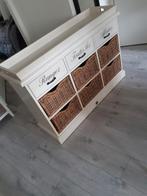 Riviera Maison dressoir ladekast + 2 RM stoelen, Huis en Inrichting, Kasten | Dressoirs, Ophalen, Gebruikt, 100 tot 150 cm, Landelijk