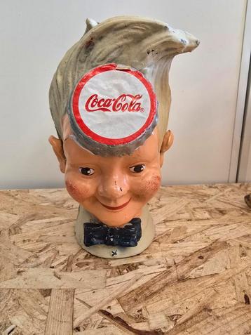 Gietijzeren coca cola spaarpot jaren 90 beschikbaar voor biedingen