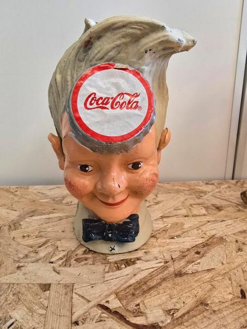 Gietijzeren coca cola spaarpot jaren 90, Verzamelen, Spaarpotten, Zo goed als nieuw, Ophalen