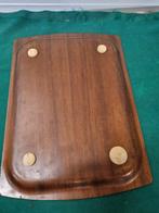 Dienblad hout vintage jaren 70, Huis en Inrichting, Woonaccessoires | Dienbladen, Ophalen of Verzenden, 'T Olde Gre-j, Info@toldegrej.nl