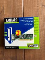Lancard Erhernet 10/100 megabit vintage maar nieuw, Ophalen of Verzenden, Zo goed als nieuw